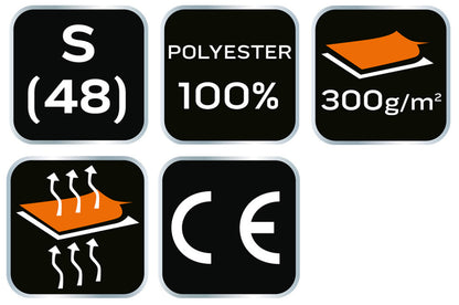 NEO TOOLS Polár Munkavédelmi kabát, tengerészkék, S 81-502-S