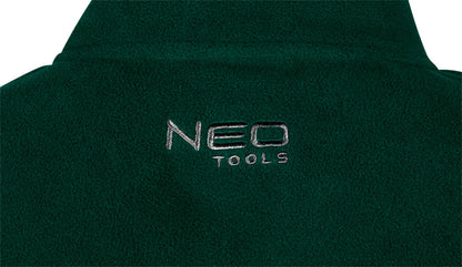NEO TOOLS Polár Munkavédelmi kabát, zöld, L 81-504-L