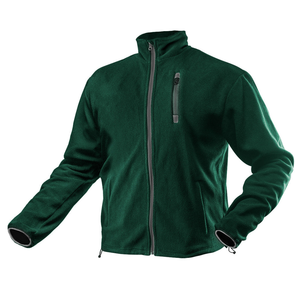 NEO TOOLS Polár Munkavédelmi kabát, zöld, S 81-504-S