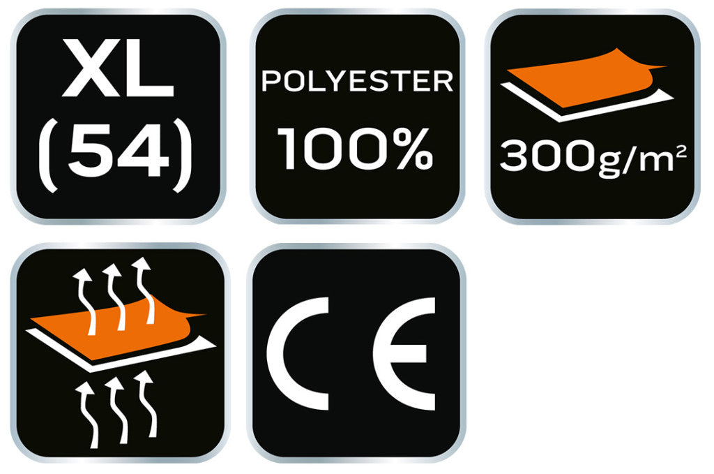 NEO TOOLS Polár Munkavédelmi kabát, zöld, XL 81-504-XL