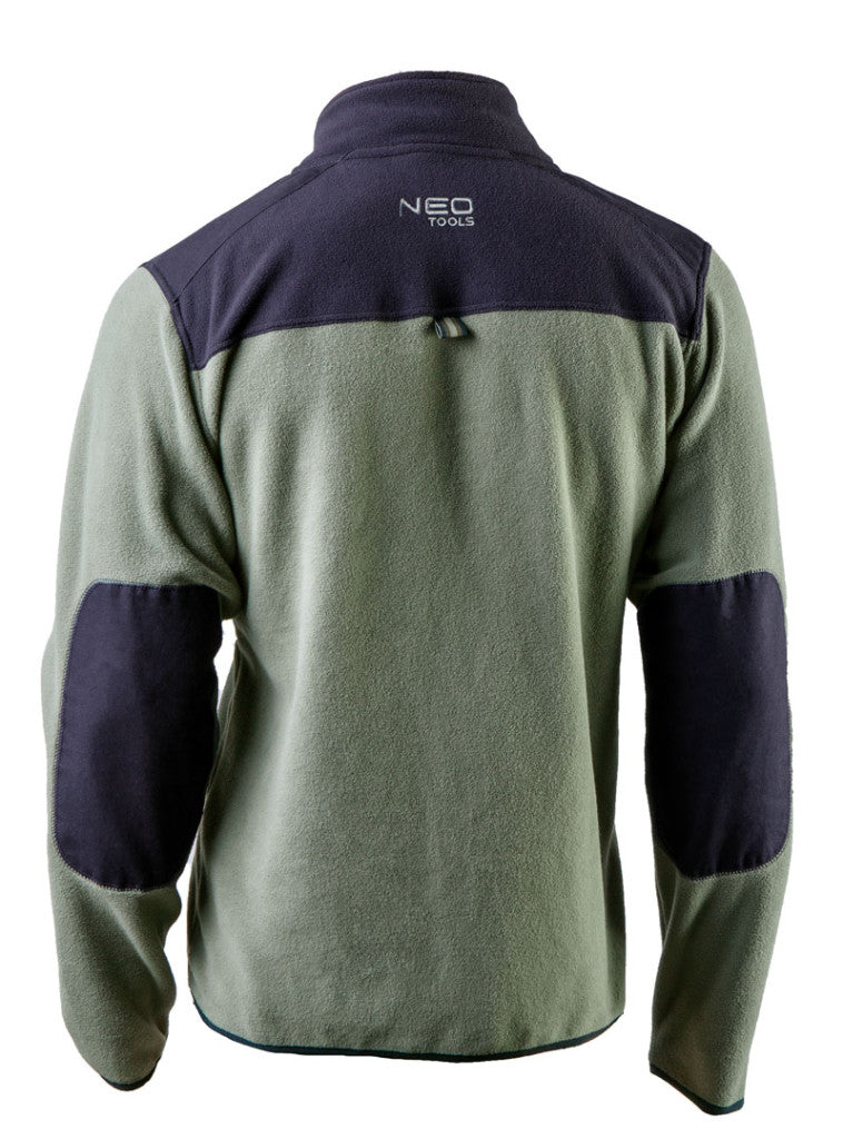NEO TOOLS Polár Munkavédelmi kabát, olíva, CAMO, 100% poliészter, 300g/m2, L 81-505-L