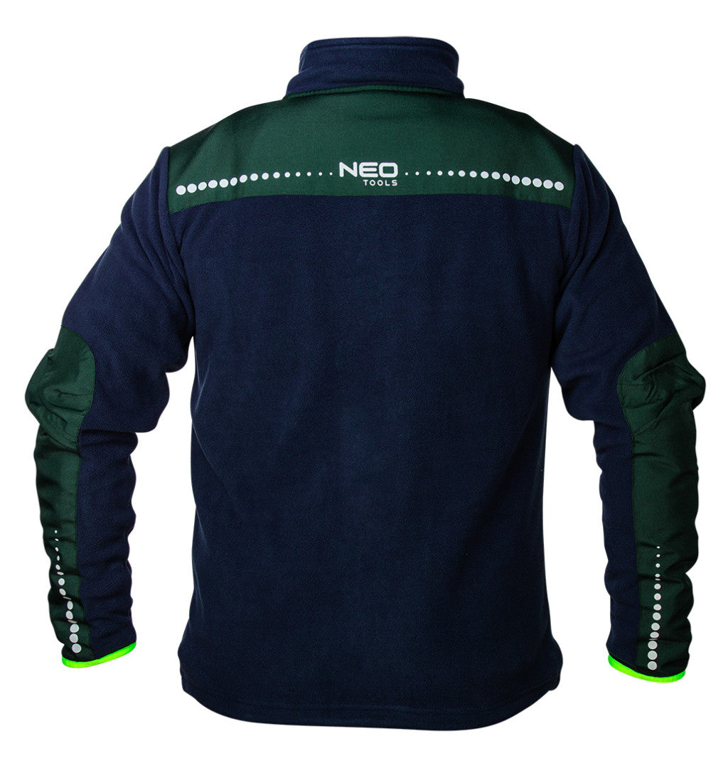 NEO TOOLS Polár Munkavédelmi kabát, PREMIUM, Cordura megerősítésekkel, L 81-506-L