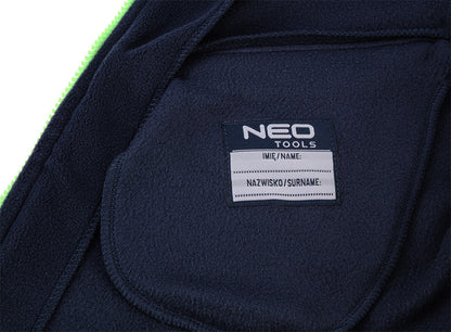 NEO TOOLS Polár Munkavédelmi kabát, PREMIUM, Cordura megerősítésekkel, S 81-506-S
