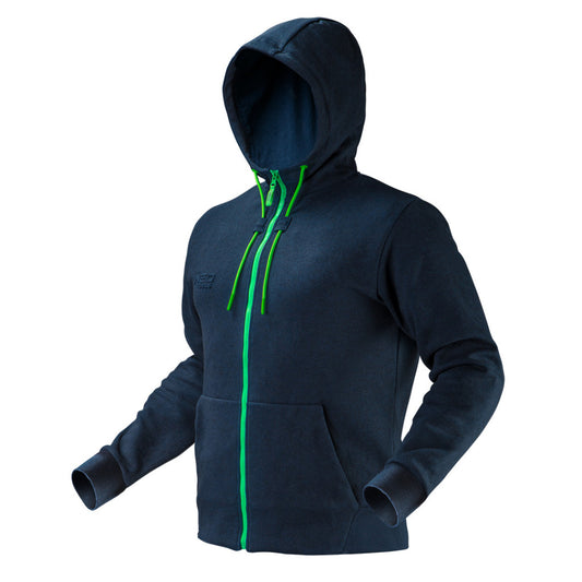 NEO TOOLS Munkavédelmi kabát, kapucnival PREMIUM, kétrétegű, 67% pamut + 33% poliészter, XXXL 81-511-XXXL