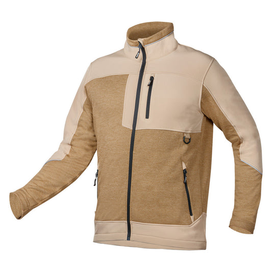 NEO TOOLS Softshell Munkavédelmi kabát, OUTDOOR, bézs, M 81-516-M