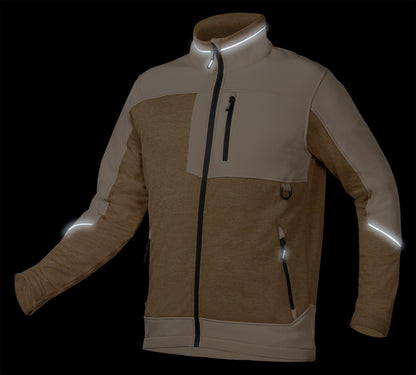 NEO TOOLS Softshell Munkavédelmi kabát, OUTDOOR, bézs, XL 81-516-XL