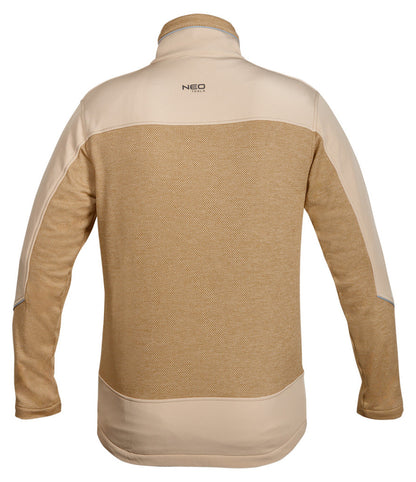 NEO TOOLS Softshell Munkavédelmi kabát, OUTDOOR, bézs, XXL 81-516-XXL