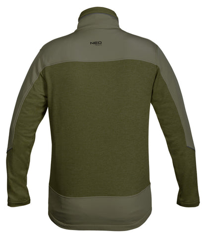 NEO TOOLS Softshell Munkavédelmi kabát, OUTDOOR, zöld, XL 81-517-XL