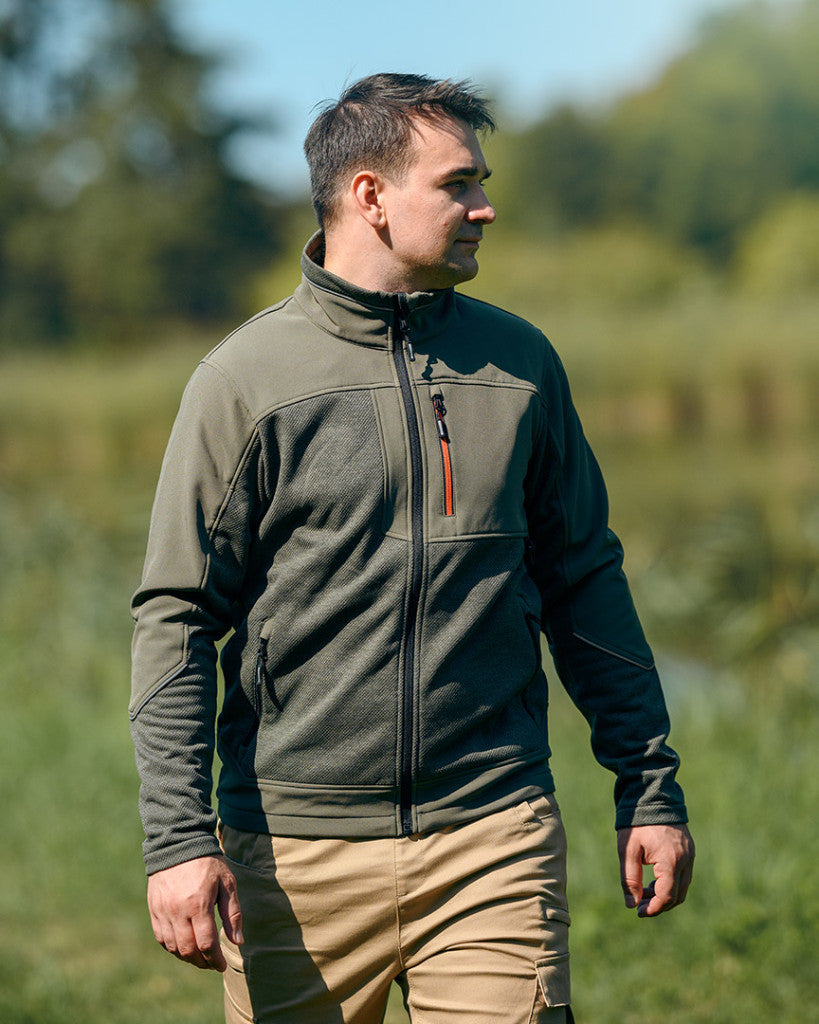 NEO TOOLS Softshell Munkavédelmi kabát, OUTDOOR, zöld, XXL 81-517-XXL