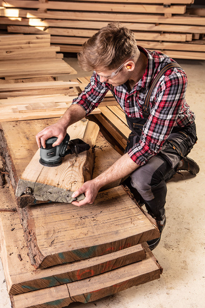 NEO TOOLS Flanel munkaing, piros-fekete-fehér, 100% pamut, M 81-540-M