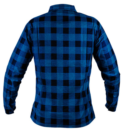 NEO TOOLS Flanel munkaing, tengerészkék-fekete, 100% pamut, XXXL 81-545-XXXL