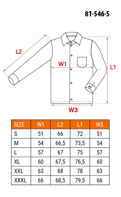 NEO TOOLS Flanel munkaing, zöld-fekete, 100% pamut, S 81-546-S