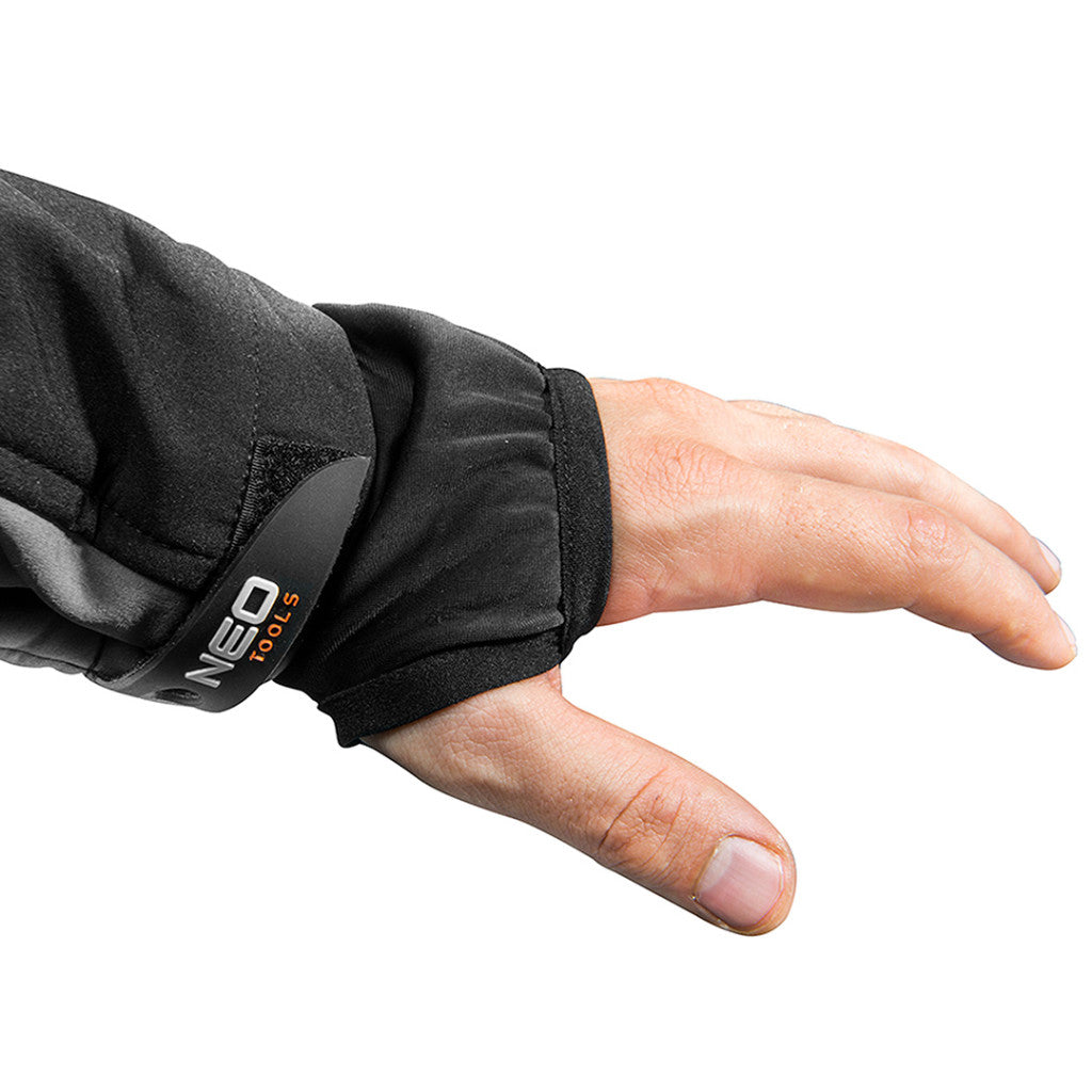 NEO TOOLS Softshell Munkavédelmi kabát, Víz- és szélálló, XXL/58 Vízálló (5000mm), szellőztető szelepek (3000mpv), XXL 81-550-XXL