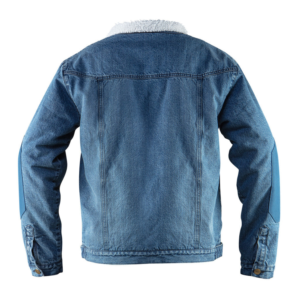 NEO TOOLS Farmer Munkavédelmi kabát, DENIM, béléssel, XXL 81-557-XXL