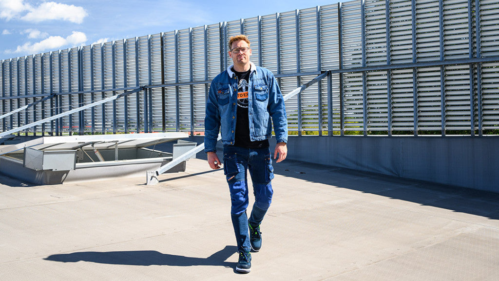 NEO TOOLS Farmer Munkavédelmi kabát, DENIM, béléssel, XXXL 81-557-XXXL