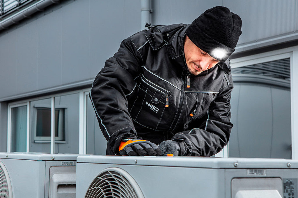 NEO TOOLS Téli Munkavédelmi kabát, oxford szövet, S 81-570-S