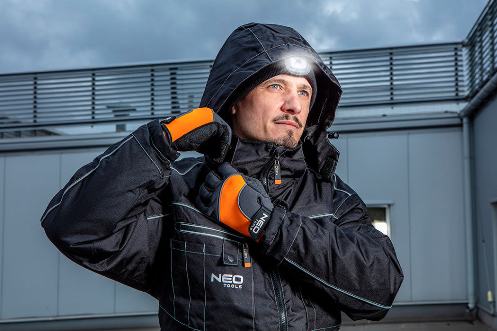 NEO TOOLS Téli Munkavédelmi kabát, oxford szövet, XL 81-570-XL