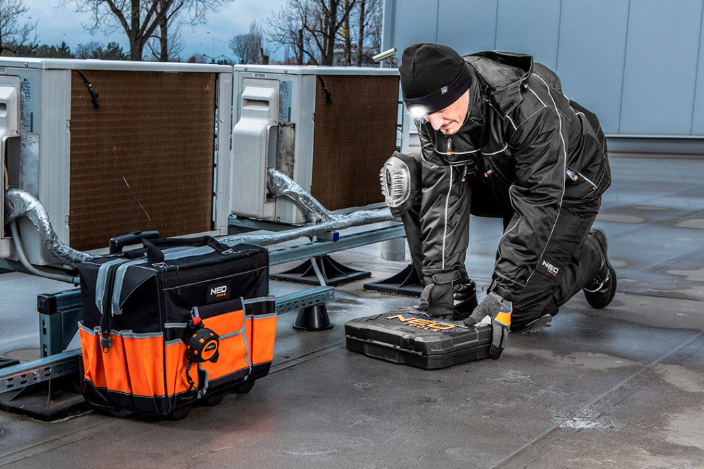 NEO TOOLS Téli Munkavédelmi kabát, oxford szövet, XL 81-570-XL