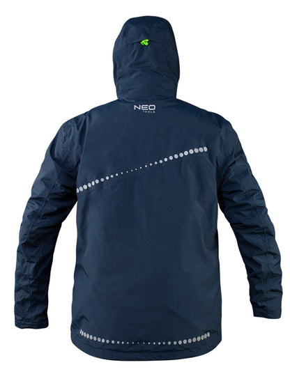 NEO TOOLS 3 az 1-ben Munkavédelmi kabát, kivehető béléssel, szél-/polár-/bélelt, vízállóság: 10000, PREMIUM, M 81-572-M