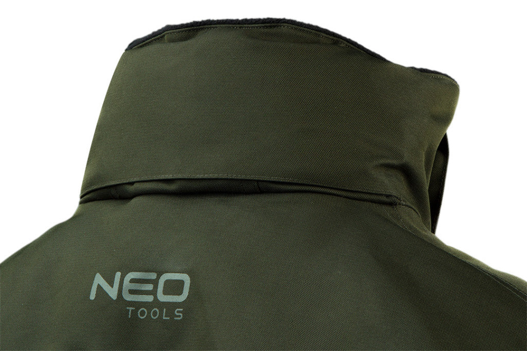 NEO TOOLS Téli Munkavédelmi kabát, olíva, CAMO, L 81-573-L