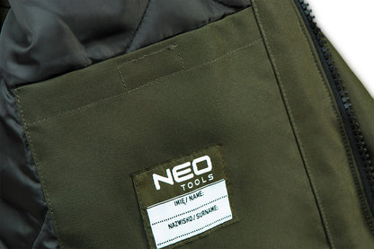NEO TOOLS Téli Munkavédelmi kabát, olíva, CAMO, XL 81-573-XL