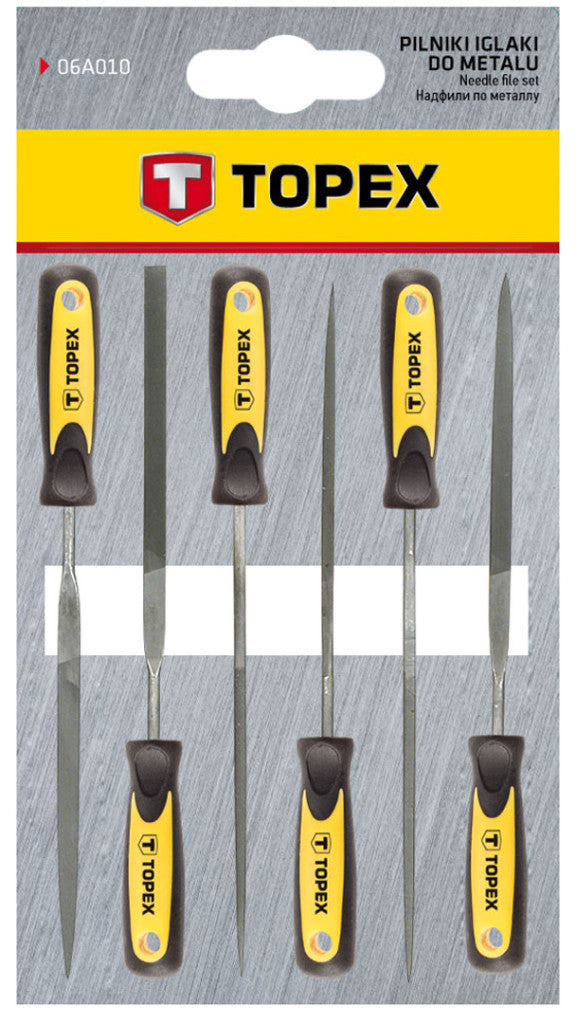 TOPEX TŰRESZELŐ készlet 6db (3x140mm) 06A010