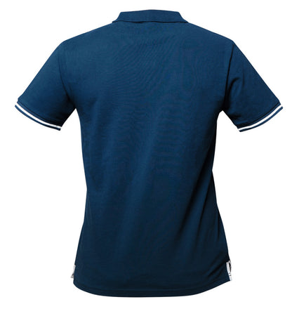 NEO TOOLS Munkavédelmi póló, galléros, kék, DENIM, 100% pamut, 200g/m2, XXXL 81-606-XXXL