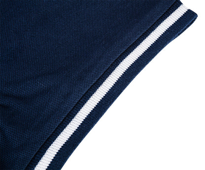 NEO TOOLS Munkavédelmi póló, galléros, kék, DENIM, 100% pamut, 200g/m2, XXXL 81-606-XXXL