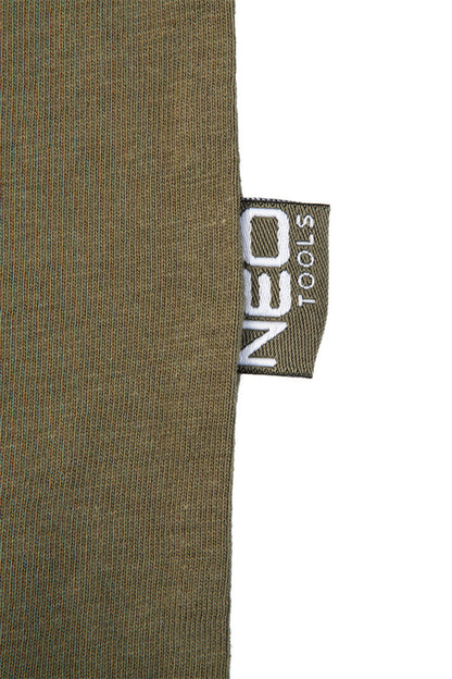 NEO TOOLS Munkavédelmi póló, CAMO, terepmintás, olíva, 100% pamut, 180g/m2, L 81-613-S