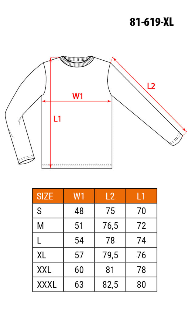 NEO TOOLS Munkavédelmi póló, PREMIUM, Hosszú ujjú, PREMIUM márkajelzéssel, XL 81-619-XL
