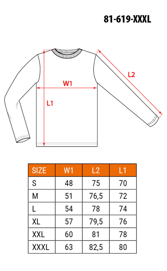 NEO TOOLS Munkavédelmi póló, PREMIUM, Hosszú ujjú, PREMIUM márkajelzéssel, XXXL 81-619-XXXL