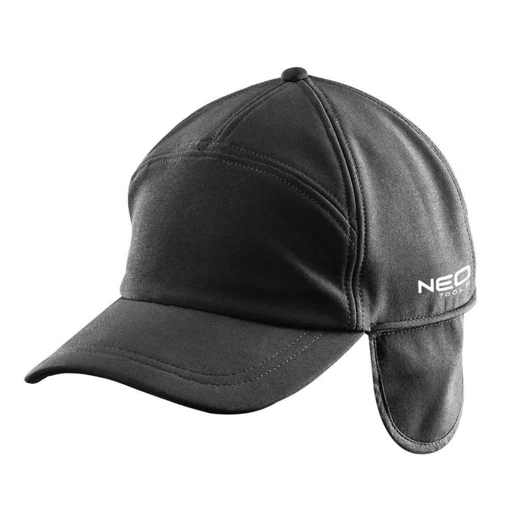NEO TOOLS Fűlvédős baseball munkasapka, baseball, polyester, szürke 81-620