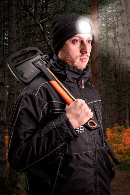 NEO TOOLS Kötött munkasapka, beépített led lámpával 81-621