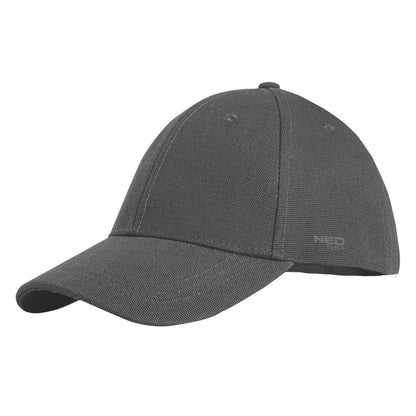 NEO TOOLS Baseball munkasapka, BASIC, szürke 81-635
