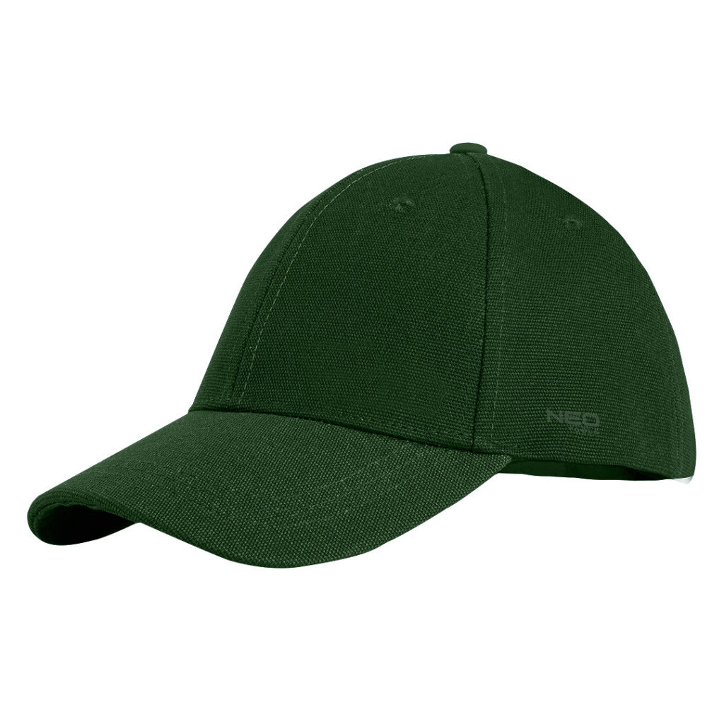 NEO TOOLS Baseball munkasapka BASIC, zöld 81-637
