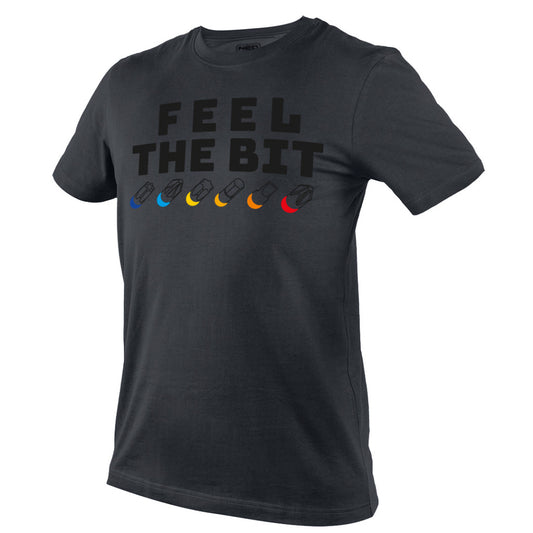 NEO TOOLS Munkavédelmi póló, FEEL THE BIT, 100% pamut, 180g/m2, XXXL 81-641-XXXL