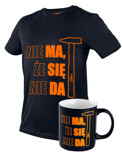 NEO TOOLS Munkavédelmi póló, MA SIE DA, 100% pamut, 180g/m2, XL 81-642-XL