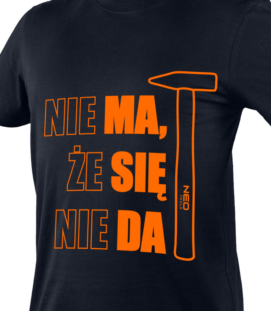 NEO TOOLS Munkavédelmi póló, MA SIE DA, 100% pamut, 180g/m2, XL 81-642-XL