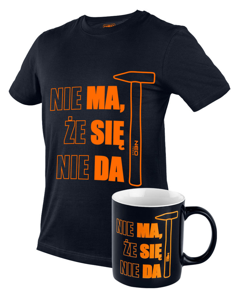 NEO TOOLS Munkavédelmi póló, MA SIE DA, 100% pamut, 180g/m2, XXXL 81-642-XXXL