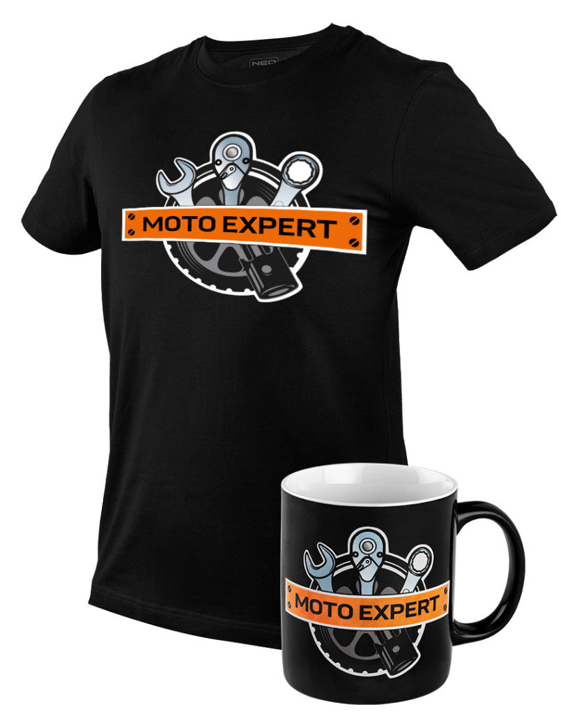 NEO TOOLS Munkavédelmi póló, MOTO EXPERT, 100% pamut, 180g/m2, M 81-643-M