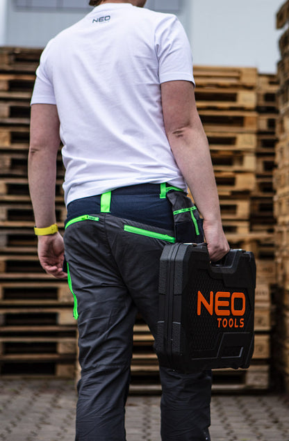 NEO TOOLS Munkavédelmi póló, fehér , Basic, 100% pamut, 180g/m2, M  81-646-M