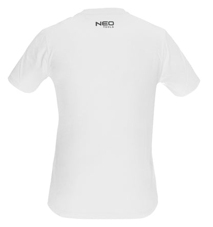 NEO TOOLS Munkavédelmi póló, fehér , Basic, 100% pamut, 180g/m2, M  81-646-M