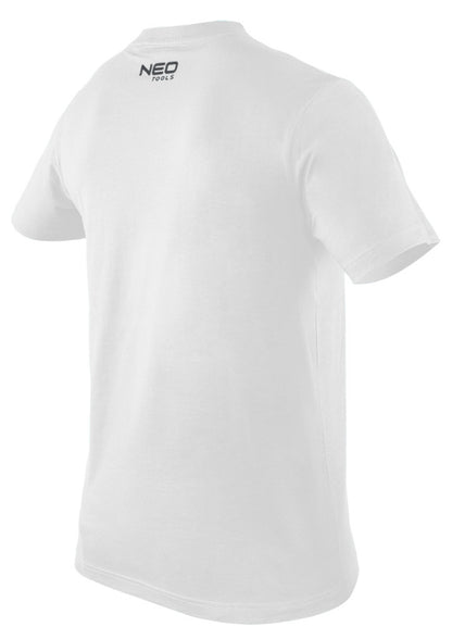 NEO TOOLS Munkavédelmi póló, fehér , Basic, 100% pamut, 180g/m2, S 81-646-S