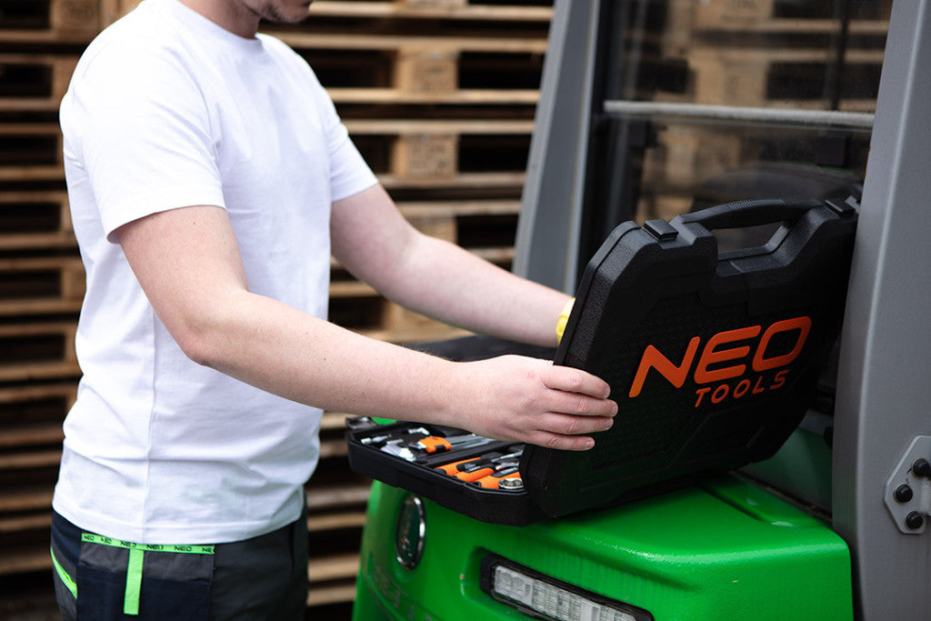 NEO TOOLS Munkavédelmi póló, fehér , Basic, 100% pamut, 180g/m2, XL  81-646-XL