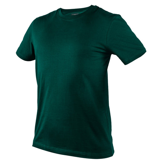 NEO TOOLS Munkavédelmi póló, zöld, 100% pamut, 180g/m2, XL 81-647-XL
