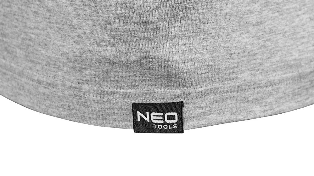 NEO TOOLS Munkavédelmi póló COMFORT, szürke, 90% pamut, S 81-656-S