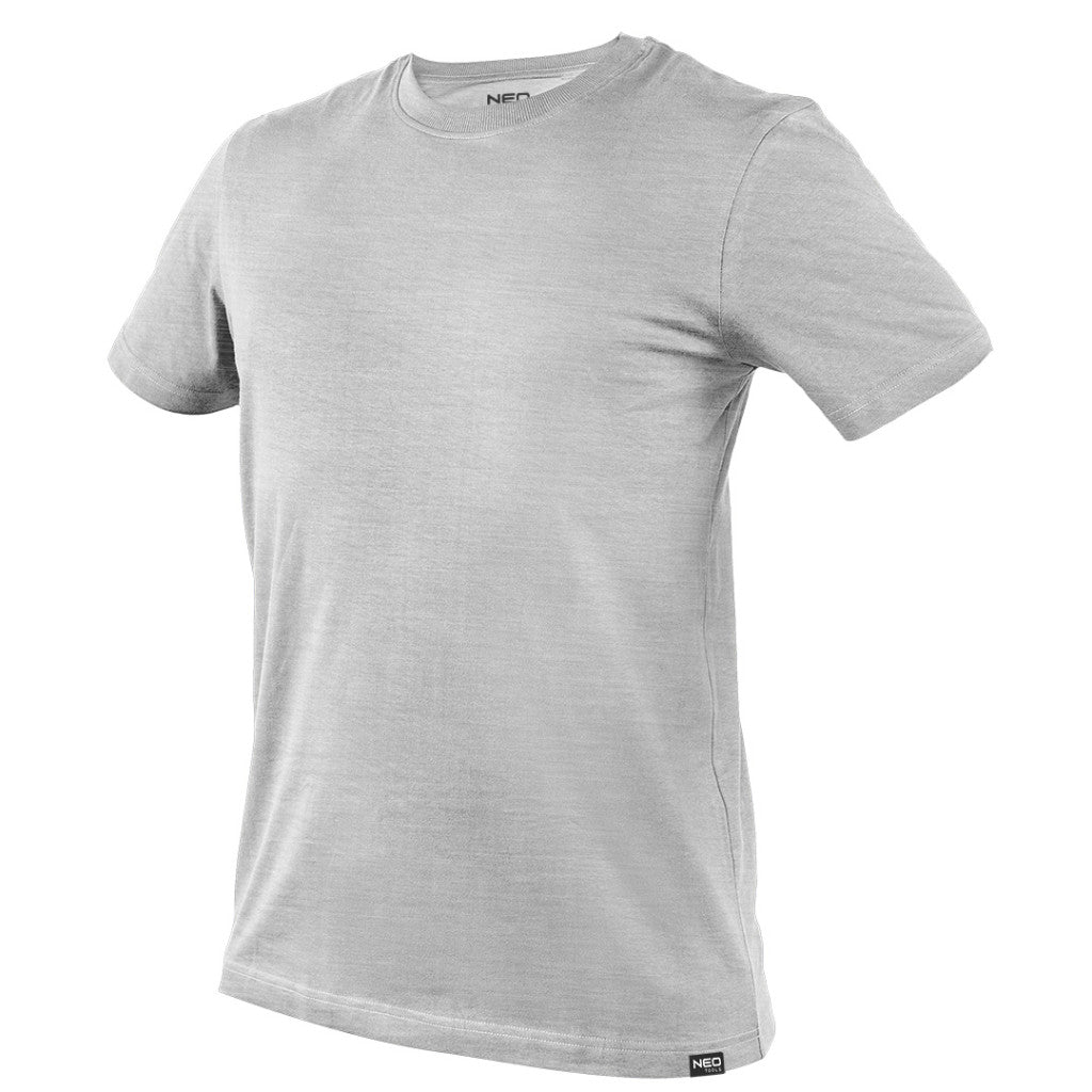 NEO TOOLS Munkavédelmi póló COMFORT, szürke, 90% pamut, XXXL 81-656-XXXL