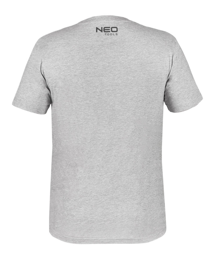 NEO TOOLS Munkavédelmi póló COMFORT, szürke, 90% pamut, XXXL 81-656-XXXL