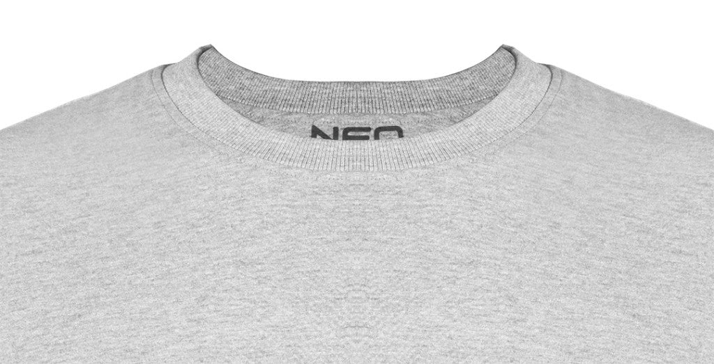 NEO TOOLS Munkavédelmi póló COMFORT, szürke, 90% pamut, XXXL 81-656-XXXL