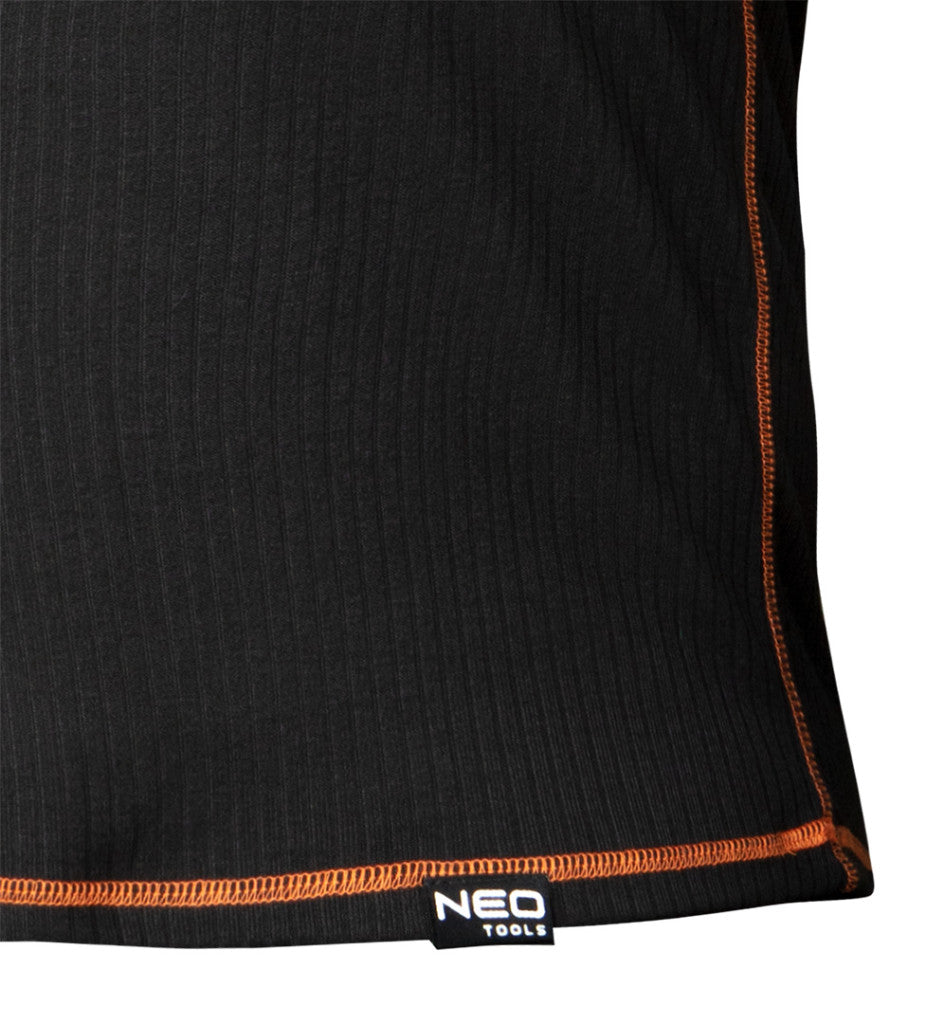 NEO TOOLS Thermo aláöltözet felső, hosszú ujjú, fekete, BASIC, L/XL 81-661-L/XL